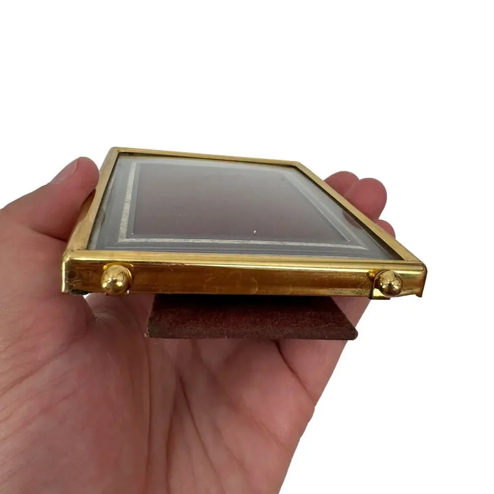 Vintage retro gold Picture 3 X 4  frame